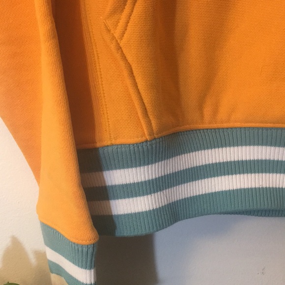 NWT sunshine orange/ yellow champion hoody - Picture 2 of 6